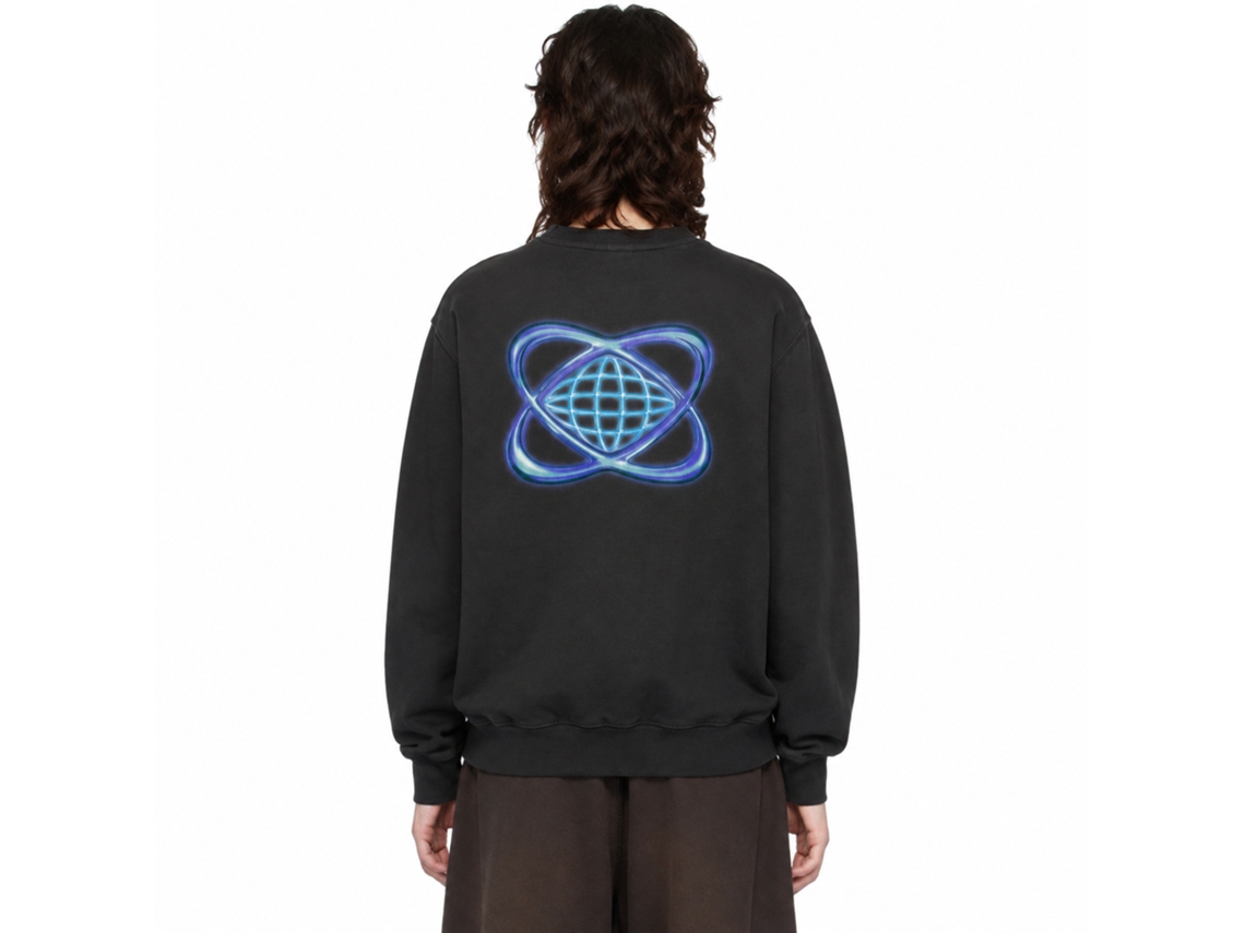 Rockinstone Dream Black Classic Sweatshirtdouble-sided Print Unique Designer Style
