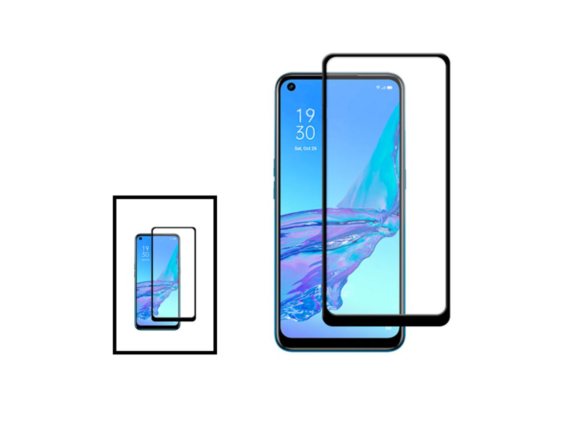 Capa para Oppo reno7 5g PHONECARE Transparente/preto