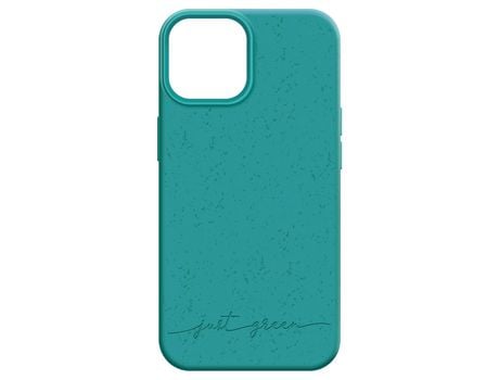 Capa para iPhone 13 Mini JUST GREEN turquesa reciclável
