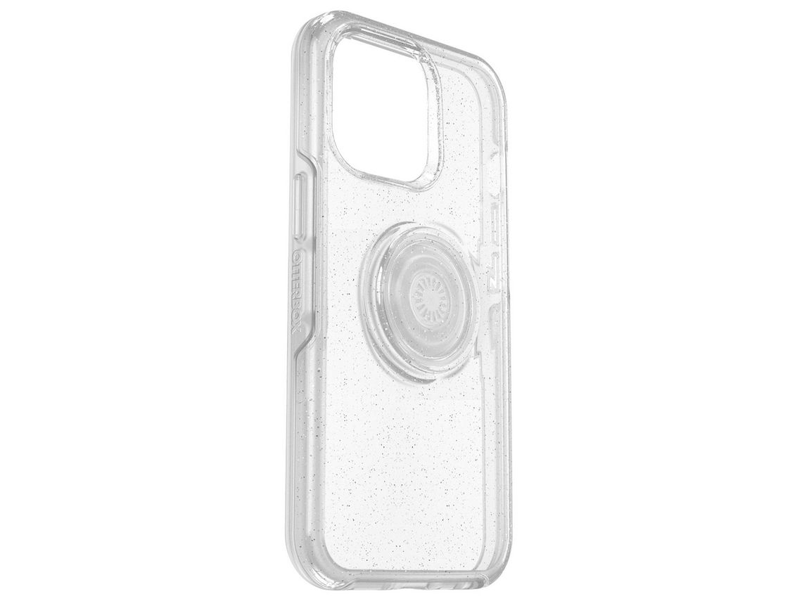 Capa OTTERBOX para iPhone 13 Pro com PopGrip Otter+ Pop Symmetry com brilhantes