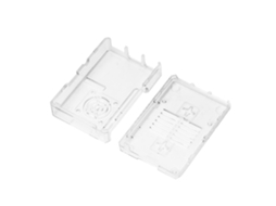 Capa De Proteção, Carcaça E Caixa De Enclosure Com Buraco Para Ventilador Para Raspberry Pi 3 Modelo B Transparente