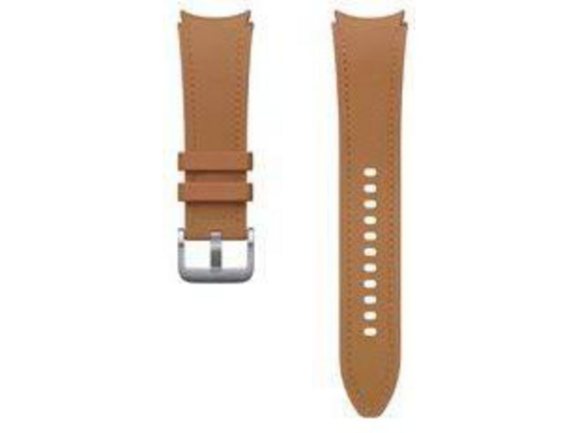 Bracelete Pele SAMSUNG Watch 6/5/4 (M/L) Camel