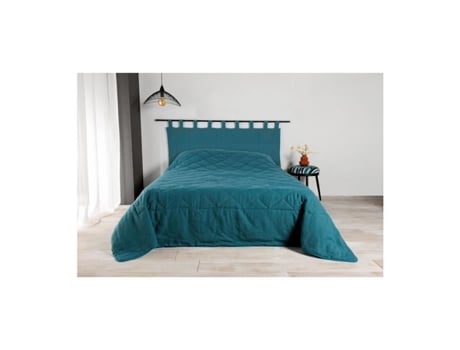 Colcha 100% Linho Libeccio Dimensões: 230X250Cm Cor: Azul Pato LINDER