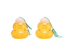 Armadilha Para Abelhas Gourde Laranja 2 Peças