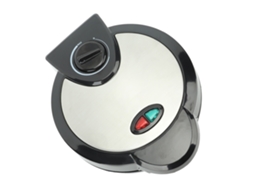 Mini waffle maker redonda com controle de temperatura e proteção antiaderente LAXISCREED