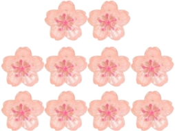 Ganazono Conjunto de 10 Tachinhas Cortiça com Design Elegante, com Flor de Cerejeira Rosa e Construção Robusta, para