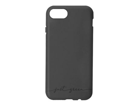 Capa para iPhone SE 2022/8/7 JUST GREEN Preto reciclável