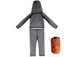 Roupa Repelente De Mosquitos Para Adultos Com Capuz E Mosquiteiro.