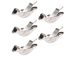 Espremedor De Limão Em Aço Inoxidável, Modelo Pássaro, Ergonômico, Com Bico Para Despejar, Pacote Com 5 Unidades