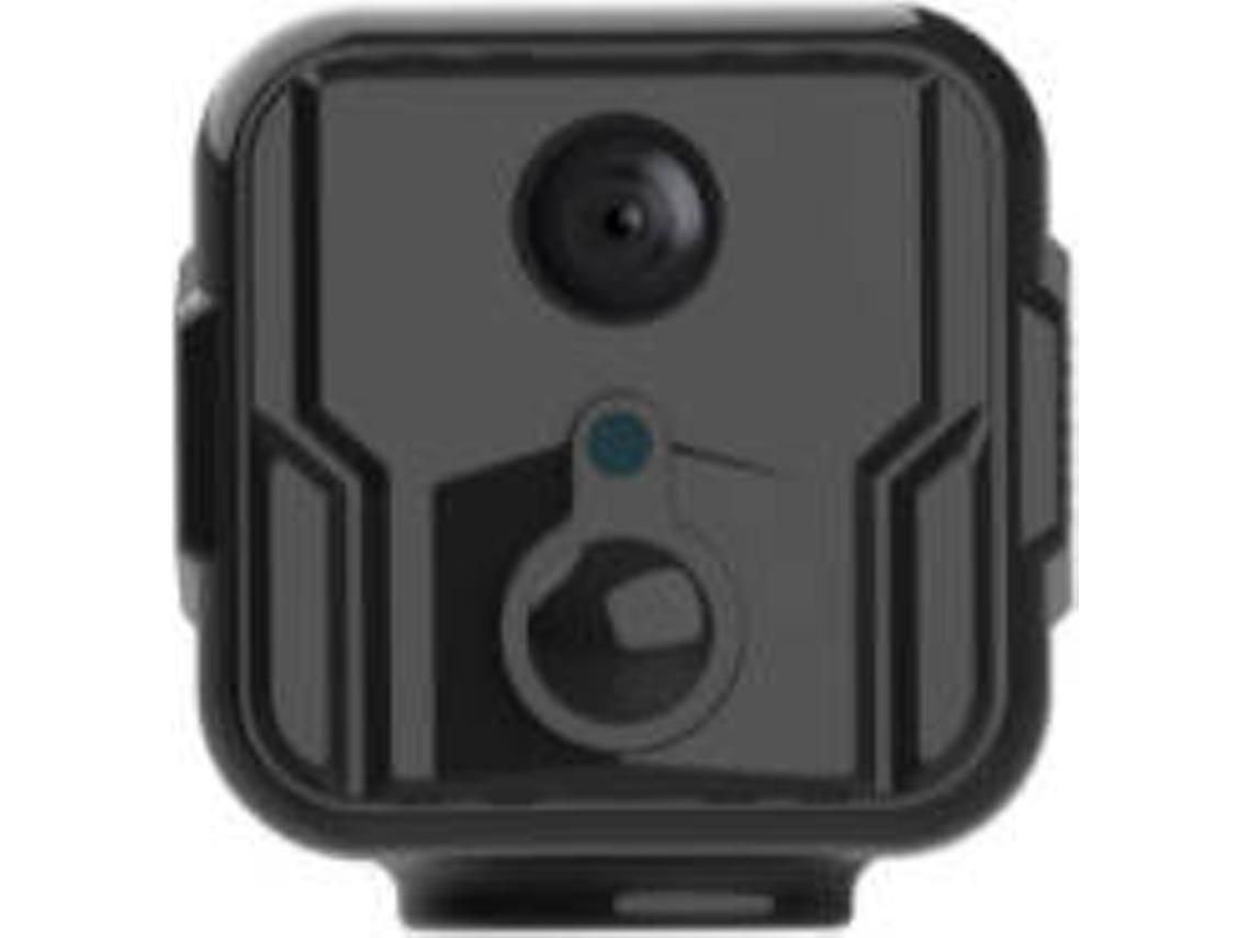 Mini Câmera Espiã Versão Wifi Portátil Segurança Doméstica com Detecção Noturna Câmera Babá Uso Interno Bateria de Longa Duraçãopreto YIZHOOD