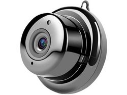 Câmera de Vigilância Ip Wifi V380 Hd 1080P Mini Câmera Wifi com Função de Detecção de Movimento Adequada para Casa Escritório Hotelpreto YIZHOOD