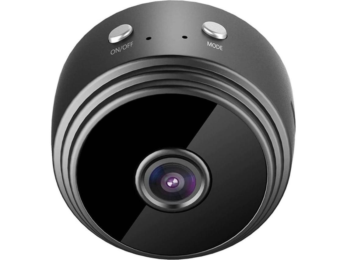Mini Câmera Espiã Hd 1080P Wifi Sem Fio com Detecção de Movimento Por Visão Noturnapreto YIZHOOD