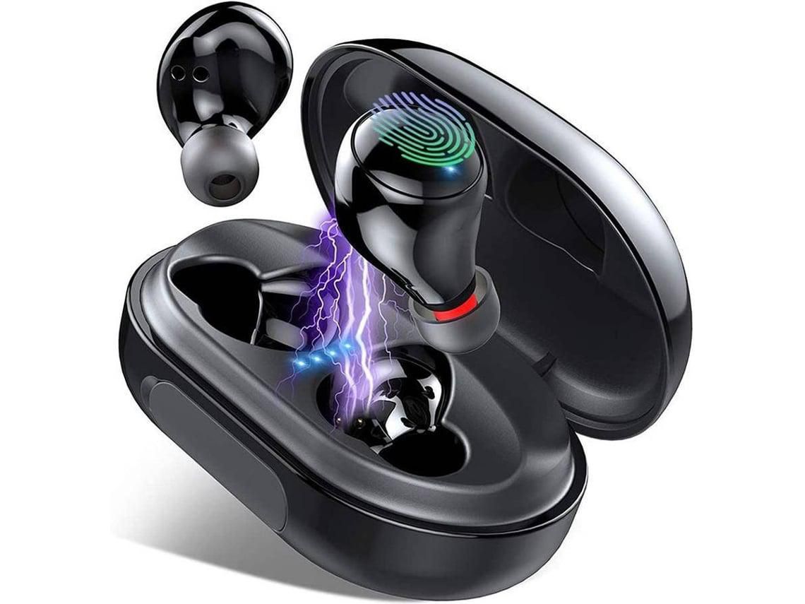 Fone de Ouvido Bluetooth Fones de Ouvido Sem Fio Bluetooth 5.0 Ipx8 À Prova D'Água 150H Esporte Fone de Ouvido Bluetooth Estéreo 3D Tws 35 YIZHOOD