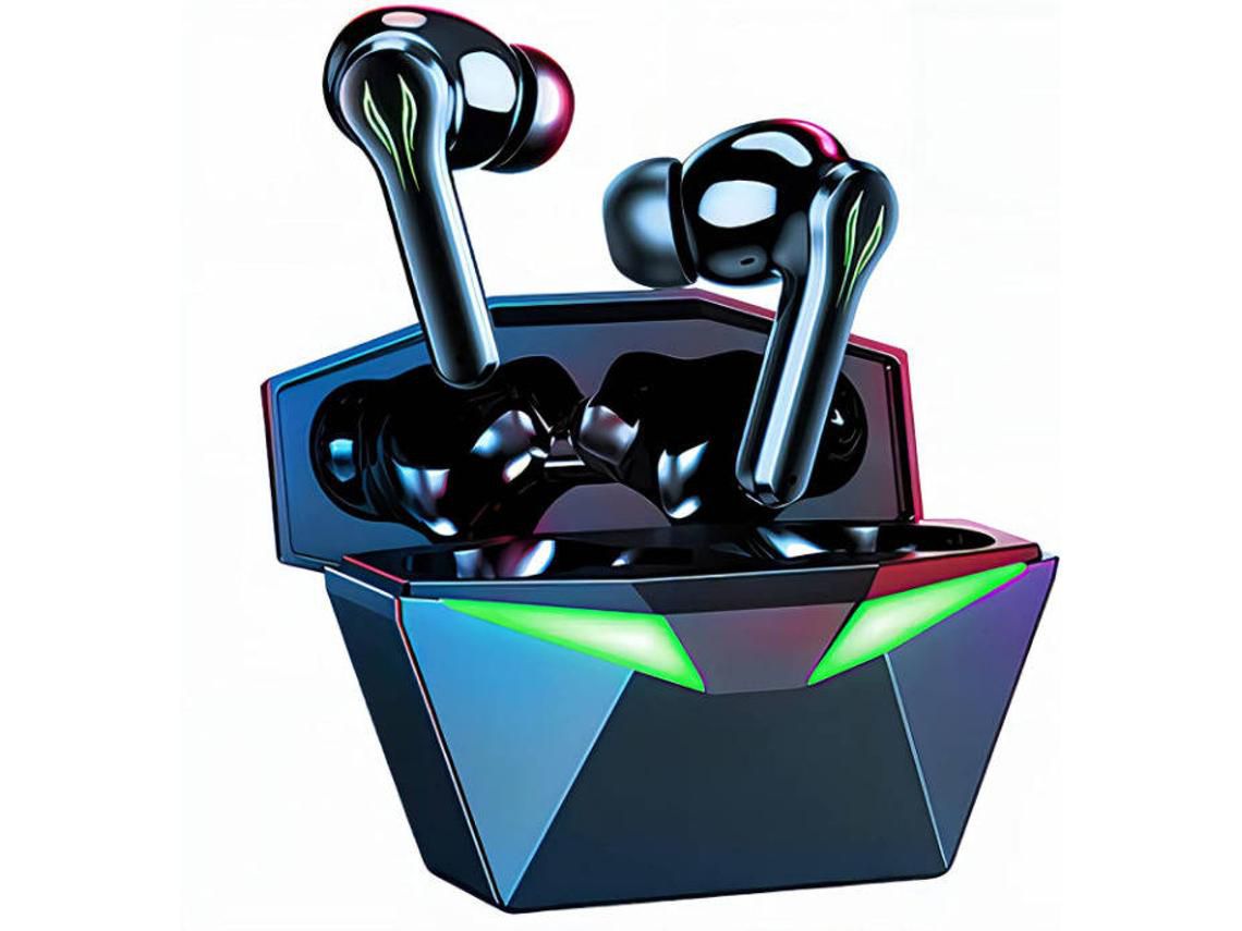 Fones de Ouvido Sem Fio Bluetooth 5.1 com Estojo de Carregamentofones de Ouvido Estéreo 3D Fones de Ouvido À Prova D'Água Microfone Embuti YIZHOOD