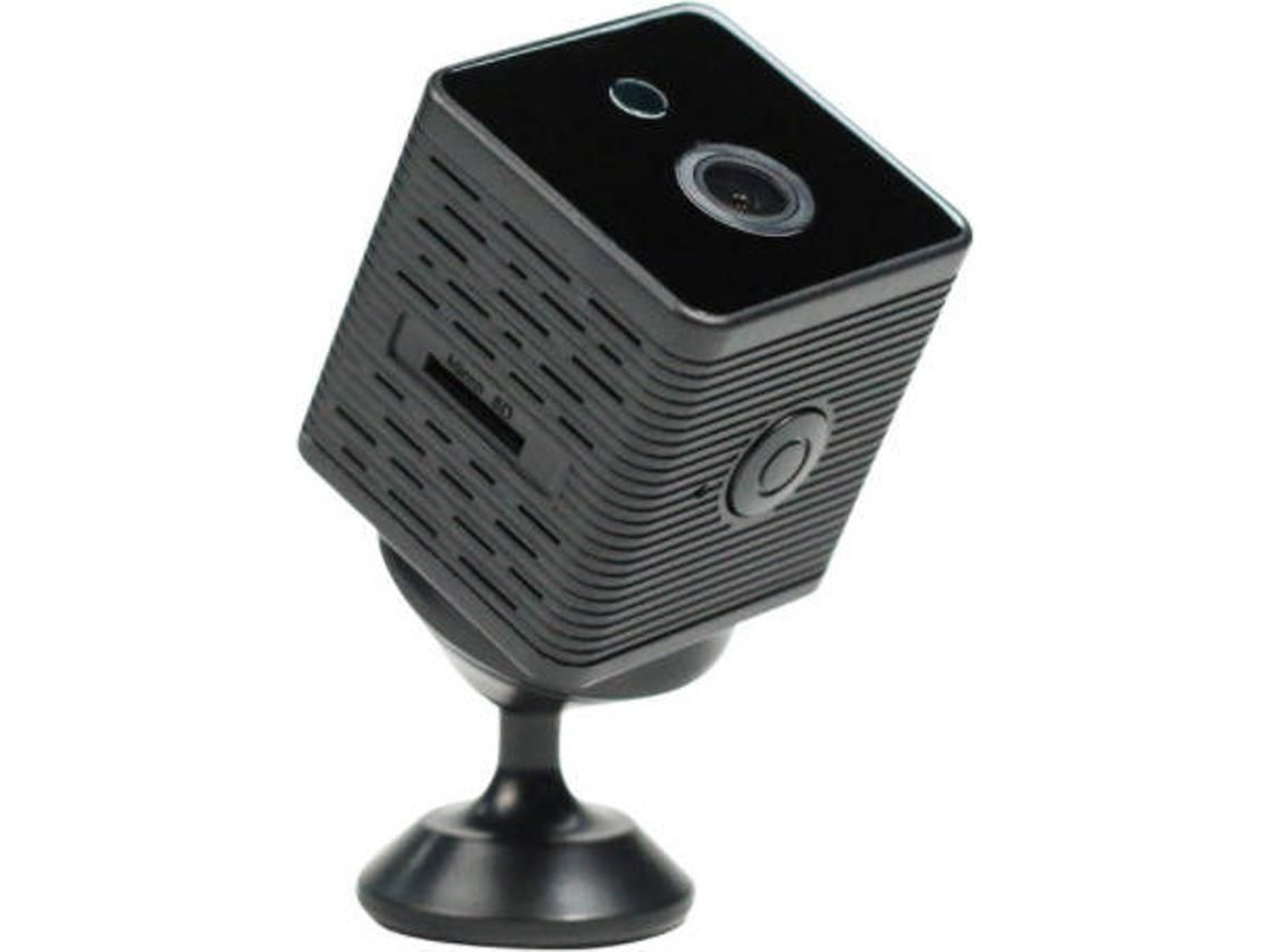 Mini Gravador de Câmera de Segurança Intente Full Hd com Visão Noturna Wi-Fi Portátil Adequado para Animais de Estimação Bebês e Idosospreto YIZHOOD