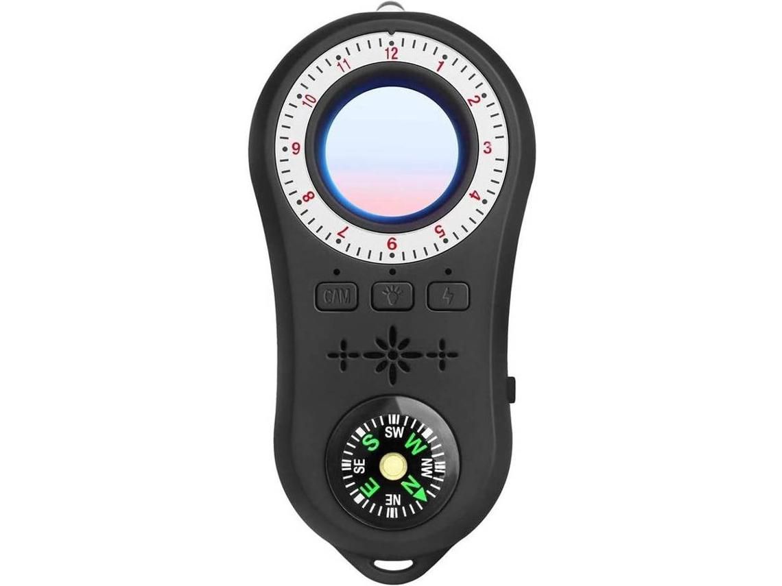 Detector de Câmera Escondida Anti-Espião Detector de Bug de Câmera Oculta Sem Fio Lente Laser Gsm Detector de Rádio Scanner Sem Fio Preto YIZHOOD