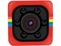 Câmera Mini Hd Sq11 com Sensor de Visão Noturna e Gravador de Movimentovermelho YIZHOOD