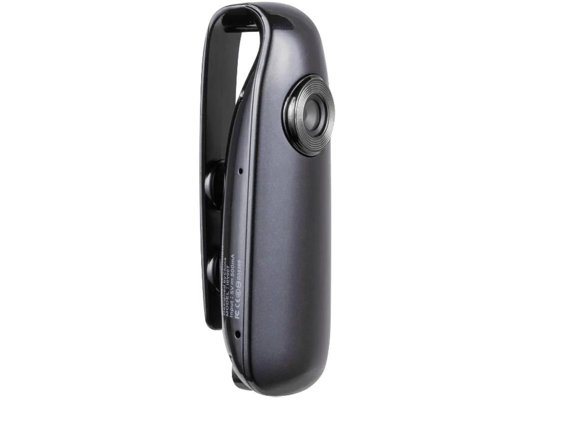 Mini Body Camera 1080P Câmeras Espiãs Ocultas Montadas no Corpo para Civis e Polícia para Ciclismo Segurança de Escritório Doméstico Preto YIZHOOD