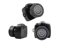 Mini Filmadora Esportiva para Animais de Estimação Câmera Dvr de Segurança Pequena Versão 1080P Hd com Visão Noturna Infravermelha Preta YIZHOOD
