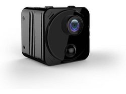 Câmera Mini 1080P Hd Wifi com Função de Visão Noturna de Detecção de Movimentopreto YIZHOOD