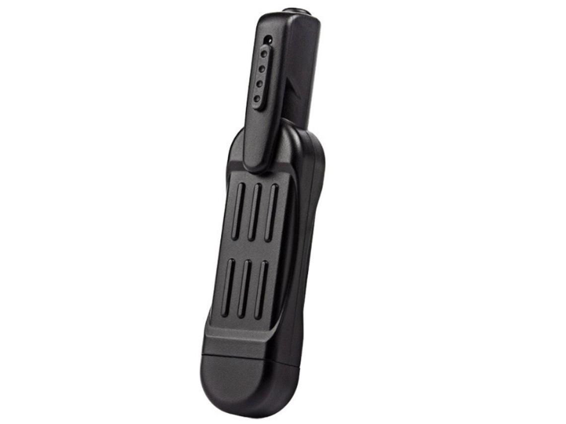 Caneta Mini Câmera Espiã Câmera Hd 1080P Clip On Body Videocassete com Câmera Oculta Pequena Câmera de Bolso de Segurança,32G Preto YIZHOOD