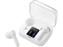 Fone de Ouvido Bluetooth 5.0 Fone de Ouvido Sem Fio de Reprodução Estéreo Hd Fone de Ouvido Sem Fio com Microfone Fone de Ouvido com Contr YIZHOOD
