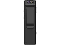 Mini Câmera Gravadora de Vídeo Pequeno Cinto de Segurança Sem Fio Visão Noturna Detecção de Movimento Multiuso Interna e Externapreto YIZHOOD
