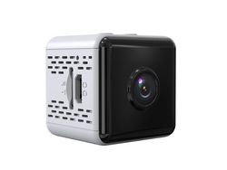 Mini Câmera Espiã Câmera Escondida Wifi para Segurança Doméstica 1080P Hd Nanny Cam com Visão Noturna e Detecção de Movimento Branco YIZHOOD