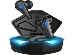 Fone de Ouvido Bluetooth para Jogos Sem Fio Latência Ultra Baixa Microfone Embutido À Prova D'Água Ipx4 Som Surround 3D Preto YIZHOOD