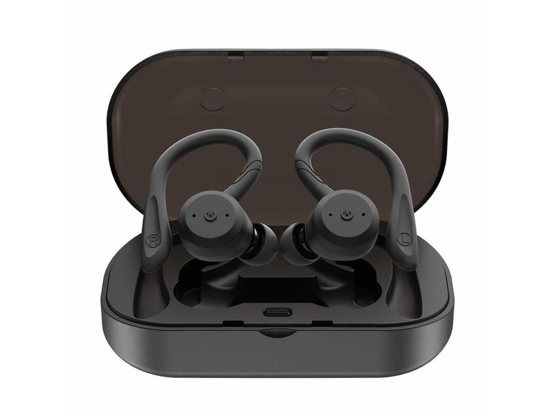 Auriculares Desportivos Sem Fios Bluetooth 5.0 com Gancho Tws Auriculares Sem Fios À Prova de Água Ipx7 Cancelamento de Ruídos para O Tr YIZHOOD