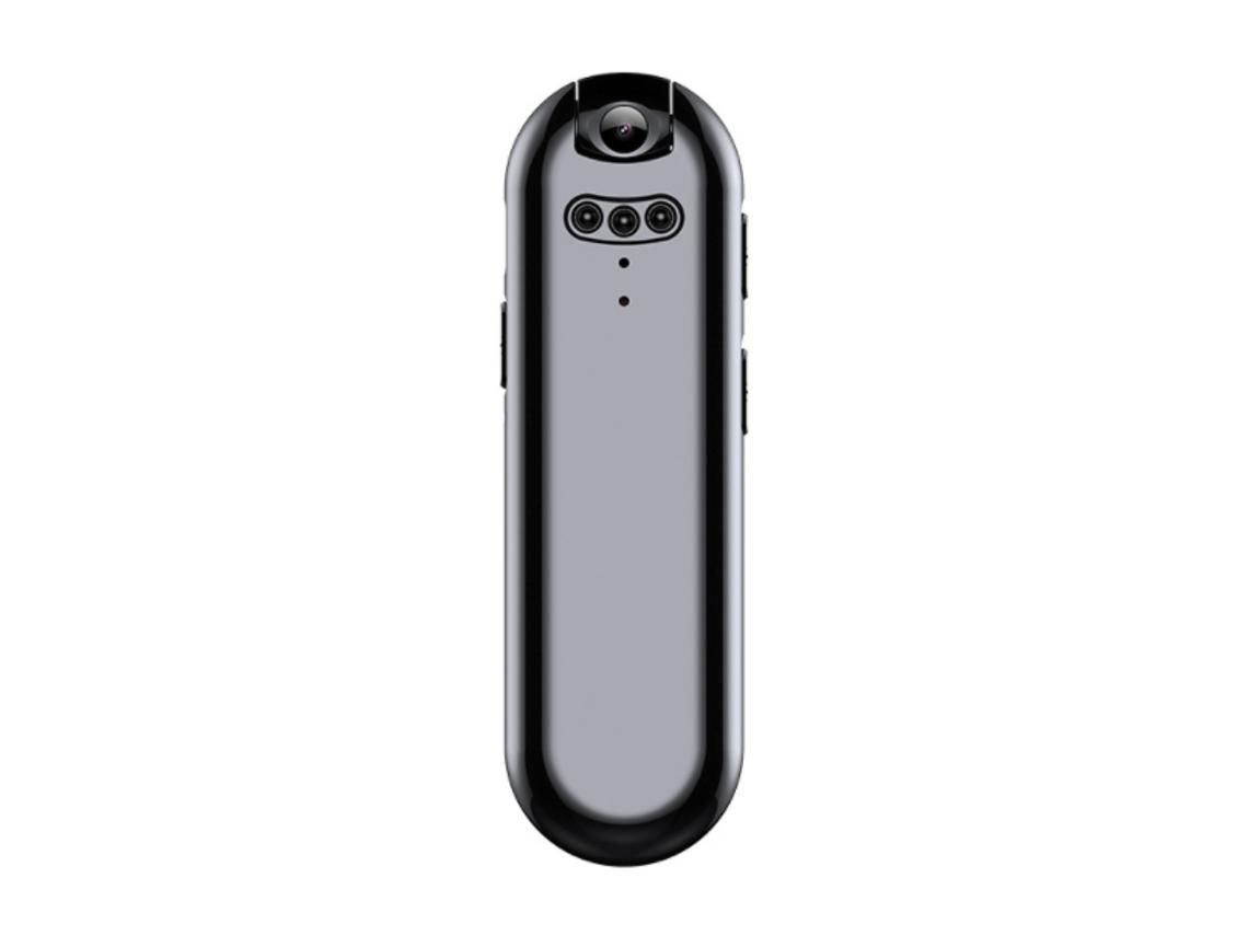 Câmera Mini Dv Gravador de Vídeo Digital com Ciclo de Gravação de Uma Tecla com Detecção de Visão Noturna 64 Gbpreto YIZHOOD