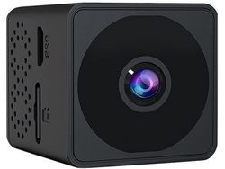 Mini Câmera Espiã Câmera de Visão Noturna Hd 1080P com Detecção de Movimento e Detector Gps de Visão Noturnapreto YIZHOOD