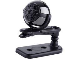Câmera Esportiva Hd 1080P Mini Câmera Espiã 150 Grande Angular 12 Milhões de Pixels Visão Noturna Infravermelha Câmera de Açãopreto YIZHOOD
