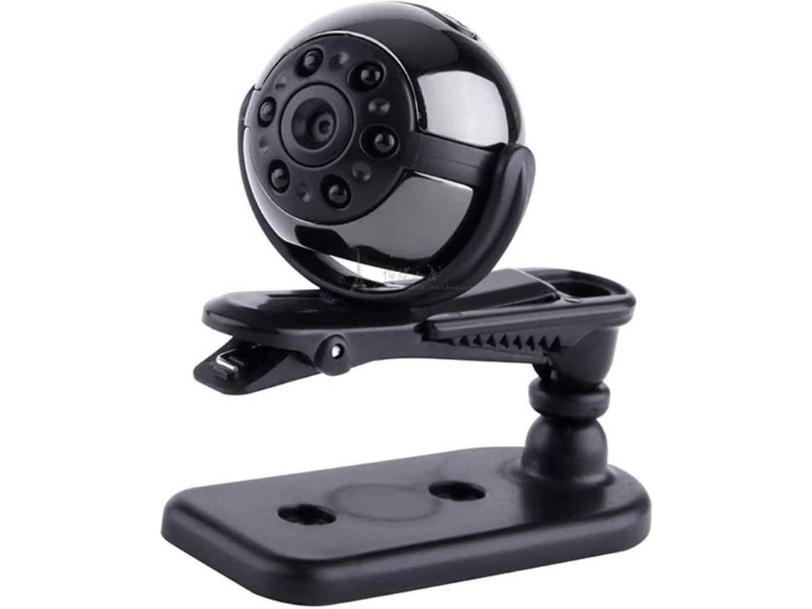 Câmera Esportiva Hd 1080P Mini Câmera Espiã 150 Grande Angular 12 Milhões de Pixels Visão Noturna Infravermelha Câmera de Açãopreto YIZHOOD
