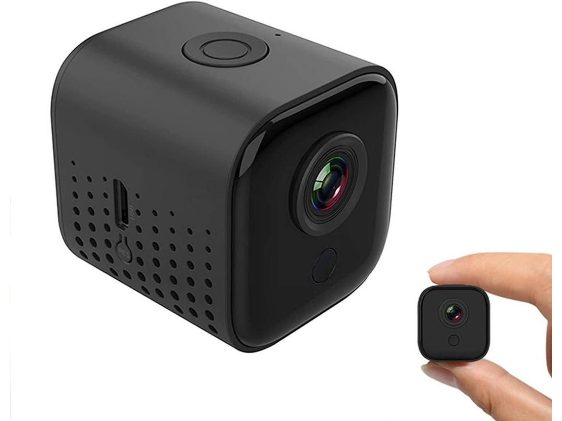 Mini Spy Camera 1080P Wireless Wifi Hidden Camera com Ir Night Vision e Motion Detection para Indoor Outdoor Security Camera Preto YIZHOOD