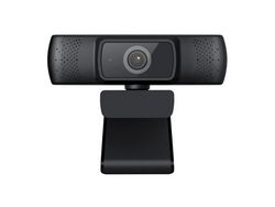 Webcam Full Hd 1080P/30Fps Video Calling Webcam Autofocus com Microfone para Skype Zoom Webex Lync Preto YIZHOOD