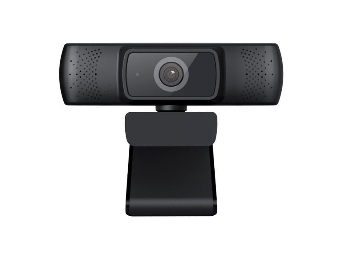 Webcam Full Hd 1080P/30Fps Video Calling Webcam Autofocus com Microfone para Skype Zoom Webex Lync Preto YIZHOOD