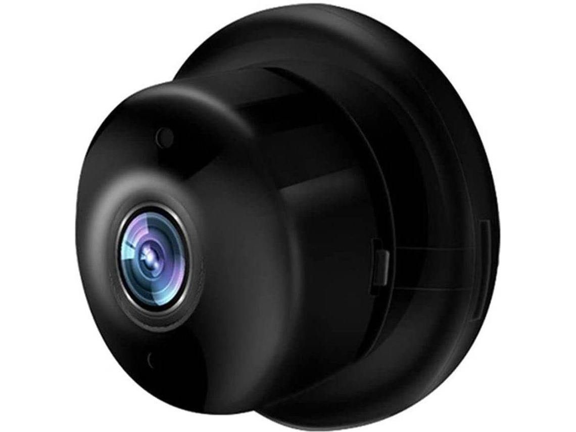 Mini Câmera Sem Fio Wifi Câmera de Vigilância Sem Fio 1080P Mini Câmera Sem Fio com Sensor de Movimentopreto YIZHOOD