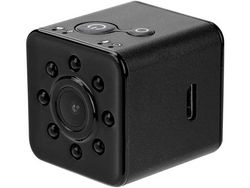 Mini Câmera com Câmera de Vídeo de Visão Noturna Ativada Por Movimento para Esportes Internos Ao Ar Livre Home Office Preto YIZHOOD