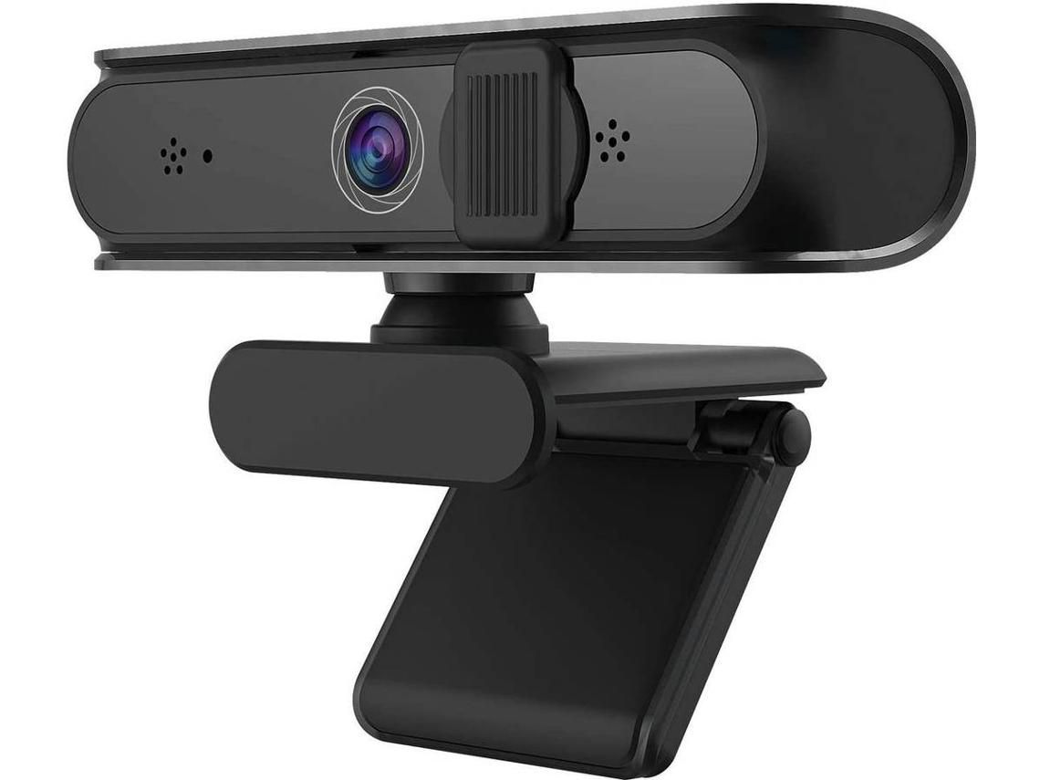 YIZHOOD Webcam 1080P Full Hd Microfone Estéreo com Autofoco 5 Megapixel Web Camera Video Chat Gravaçãopreto YIZHOOD