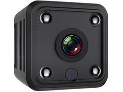 Mini Câmera Câmera de Segurança Sem Fio Pequena com Câmera de Áudio Night Vision Motion 1080P Hd Wifi Preta YIZHOOD