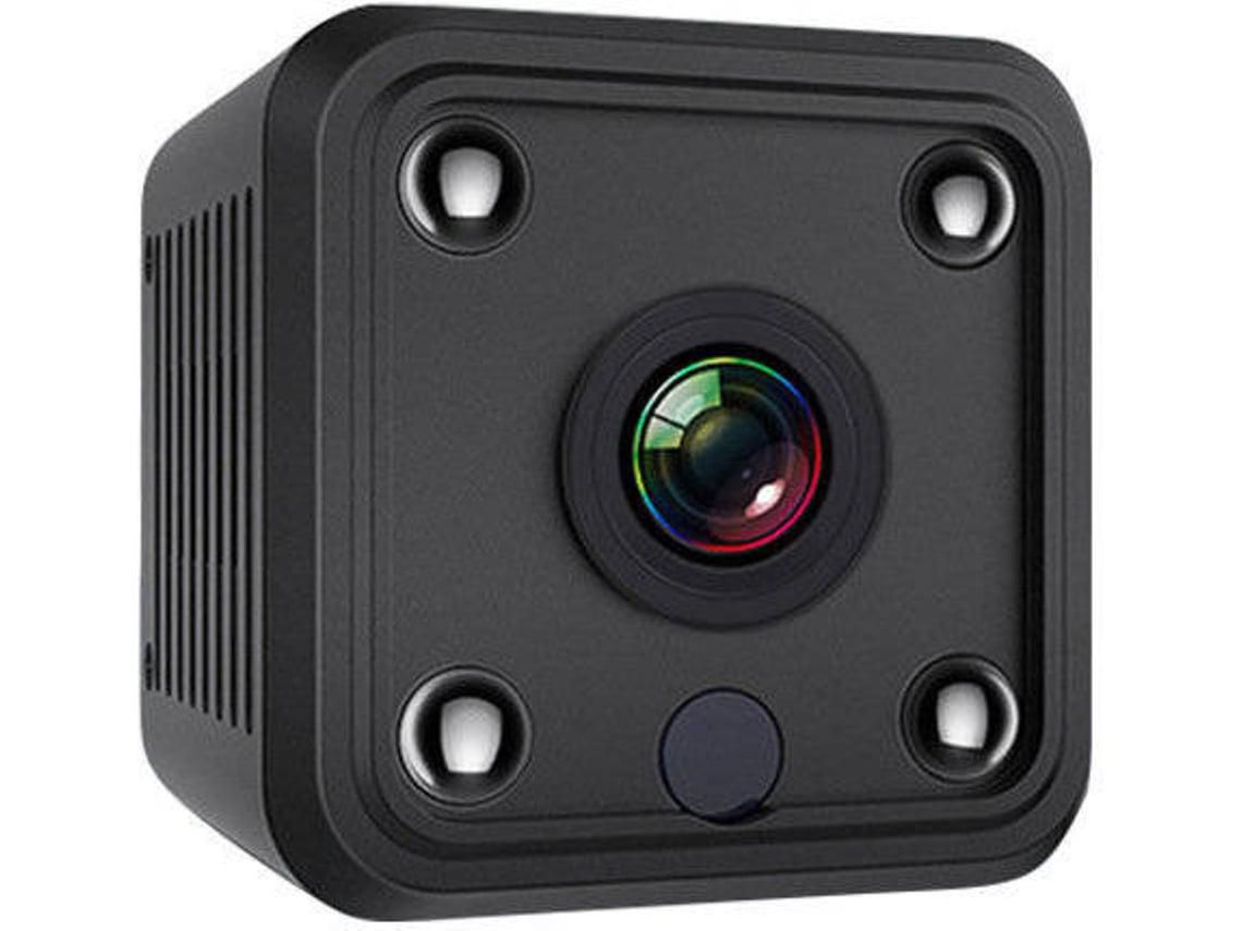 Mini Câmera Câmera de Segurança Sem Fio Pequena com Câmera de Áudio Night Vision Motion 1080P Hd Wifi Preta YIZHOOD