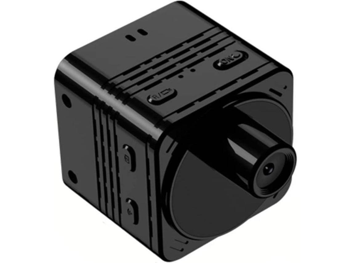 Mini Câmera Portátil Câmera Espiã Oculta Visão Noturna Mini Câmera Espiã Exteriorpreto YIZHOOD