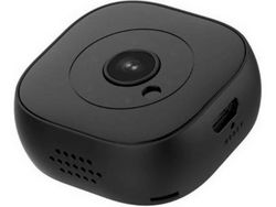 Mini Câmera 1080P Visão Noturna Infravermelha de Grande Angular de 120 Graus 4K Hdpreto YIZHOOD