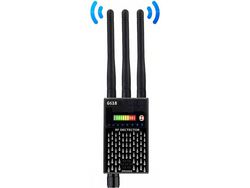 Detector de Insetos Gsm Detector Anti-Espião Sinal Rf Tracker Lens Detector de Erros Gsm Device Finder Câmera Oculta a Laser,Preto YIZHOOD