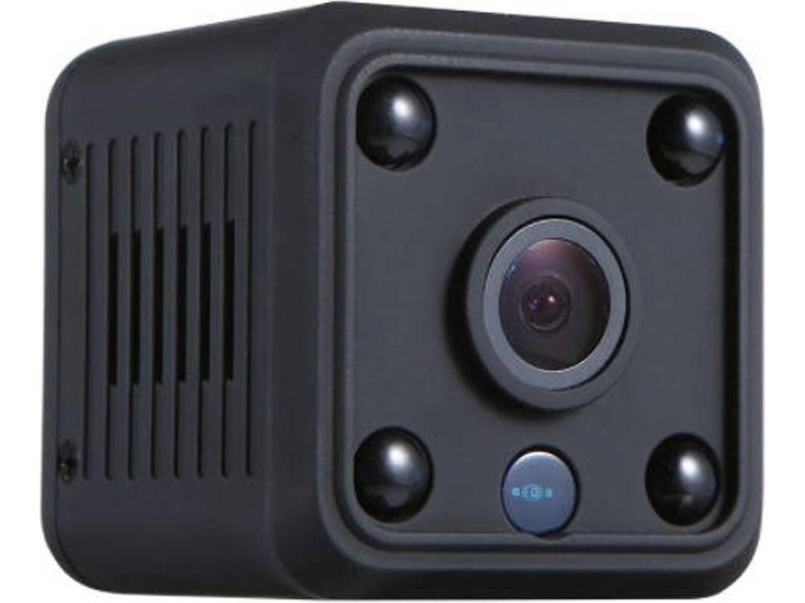 Mini Câmera Espiã Sem Fio Wifi Hd 1080P para Vigilância de Segurança Doméstica de Bebês com Visão Noturna e Gravação em Looppreto YIZHOOD