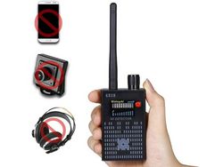 Detector de Sinais G318 Detector de Sinais Sinal para Câmeras de Detecção de Rádio Sem Fio para Automóveis Preto YIZHOOD