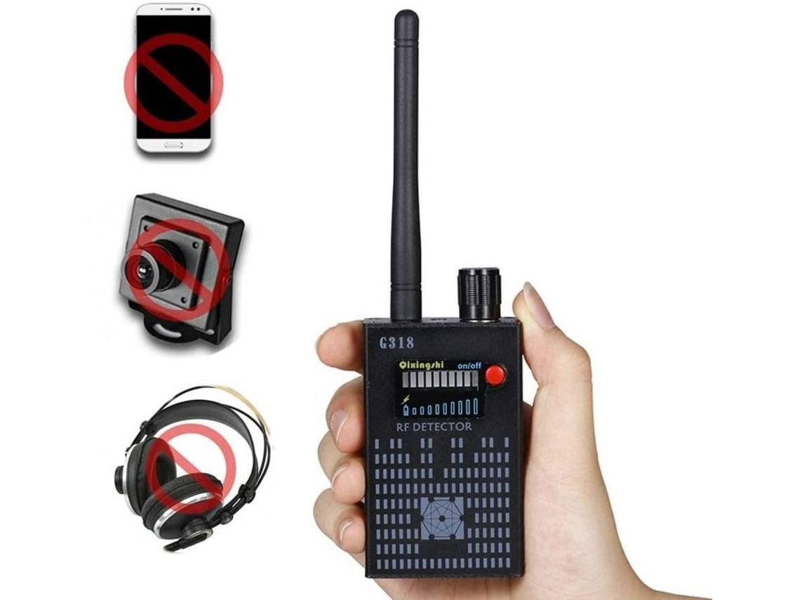 Detector de Sinais G318 Detector de Sinais Sinal para Câmeras de Detecção de Rádio Sem Fio para Automóveis Preto YIZHOOD