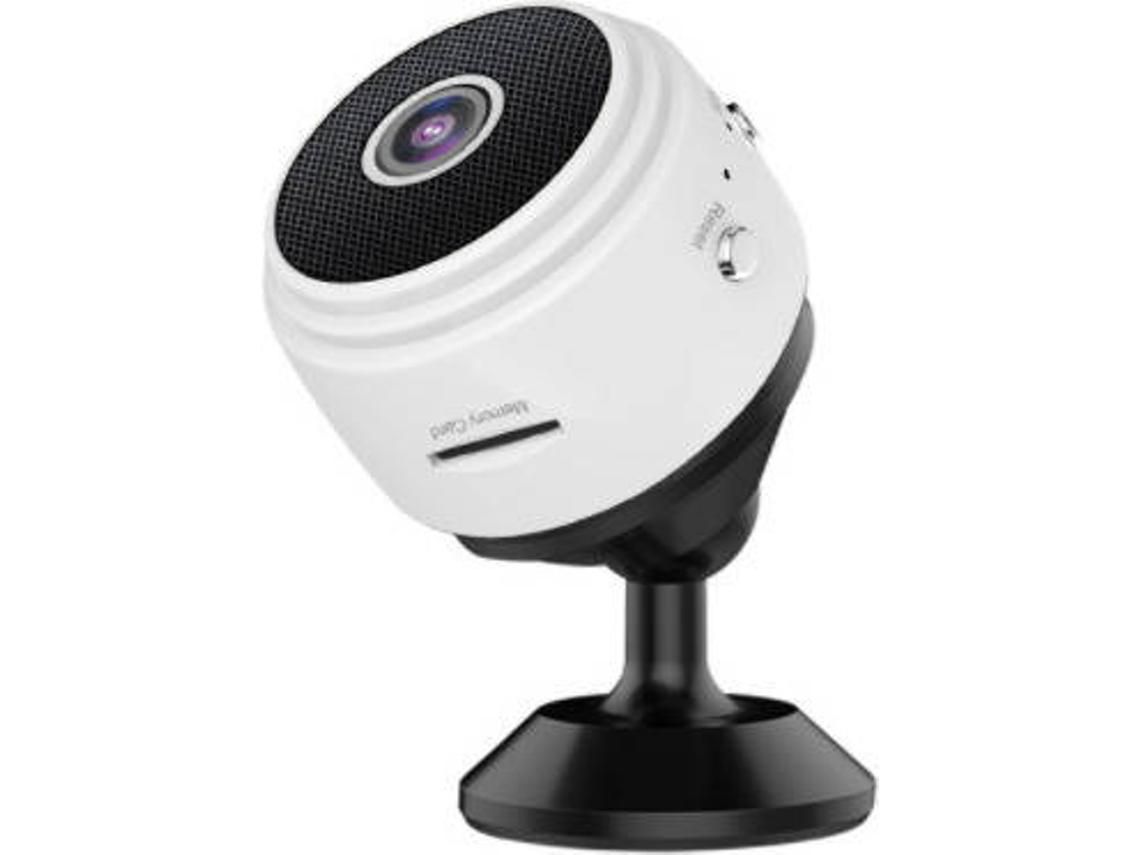 Câmera de Segurança Full Hd Câmera Wifi Fixa de 1080P com Sensor de Movimentobranco YIZHOOD