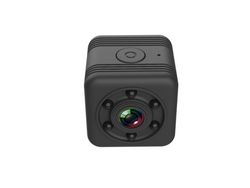 Mini Câmera Wi-Fi Hd Inteligente Sem Fio Detecção de Movimento Por Visão Noturnapreto YIZHOOD